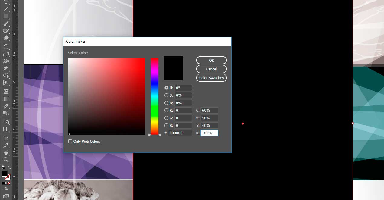 Pure Black in Adobe Illustrator