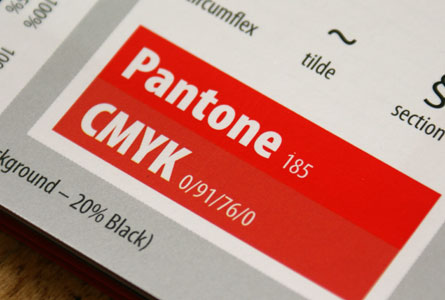 Pantone spot colour vs CMYK