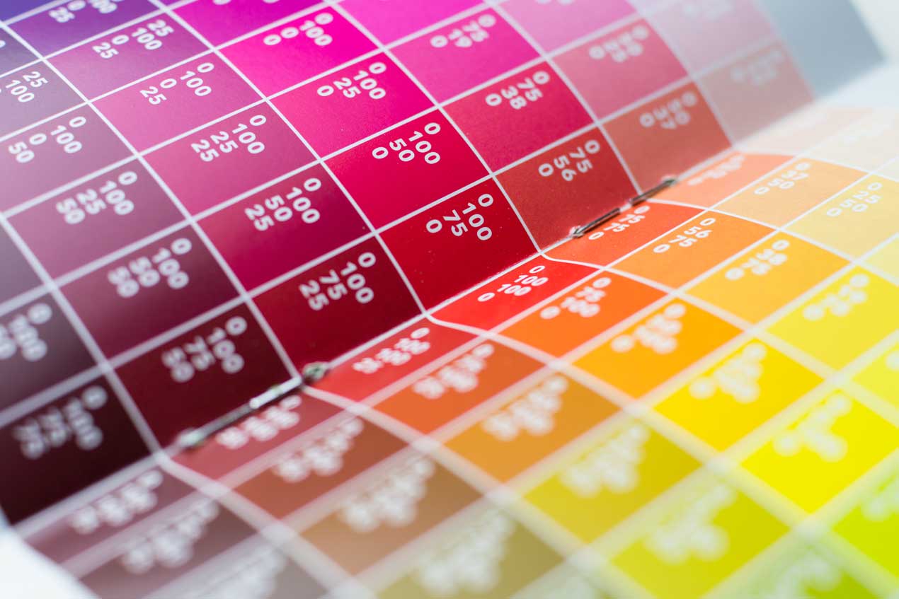 CMYK Colour Chart